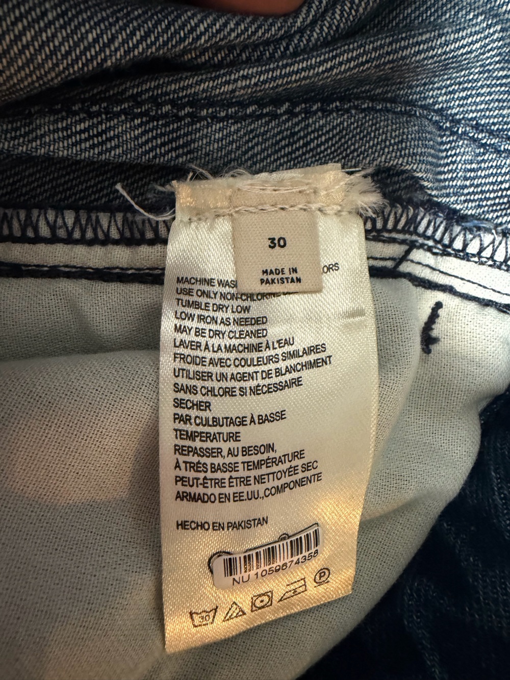 PILCRO by Anthropologie Mid Rise Wide Leg Jeans - 30 - Picture 5 of 5